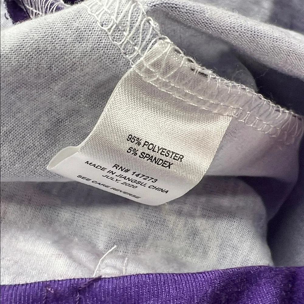 Sunshine Swing - Girl’s Hooded Top - Size 6 Purple Unicorn - Kangaroo Pocket - Picture 5 of 10